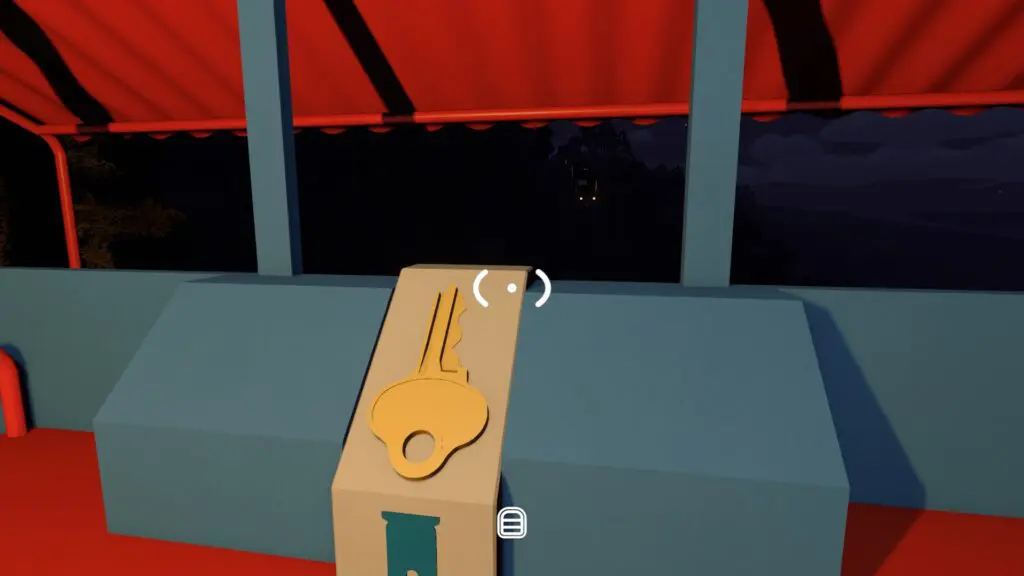 Finished Blue route key beside the main train-station access point